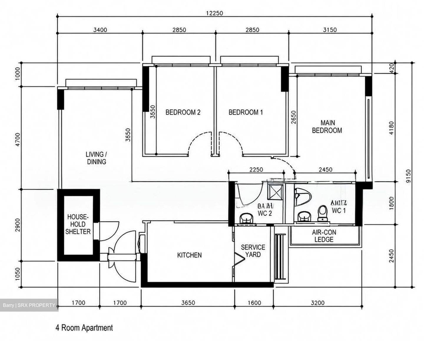 Blk 17B Macpherson Residency (Geylang), HDB 3 Rooms #606263311